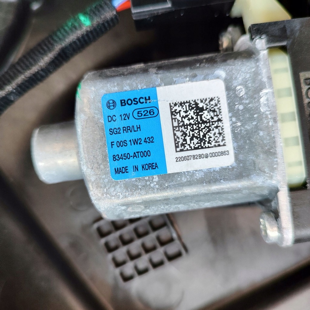 фото №8, Kia niro 2023 задня сторона ліва електричний підйомник скло двері задніх