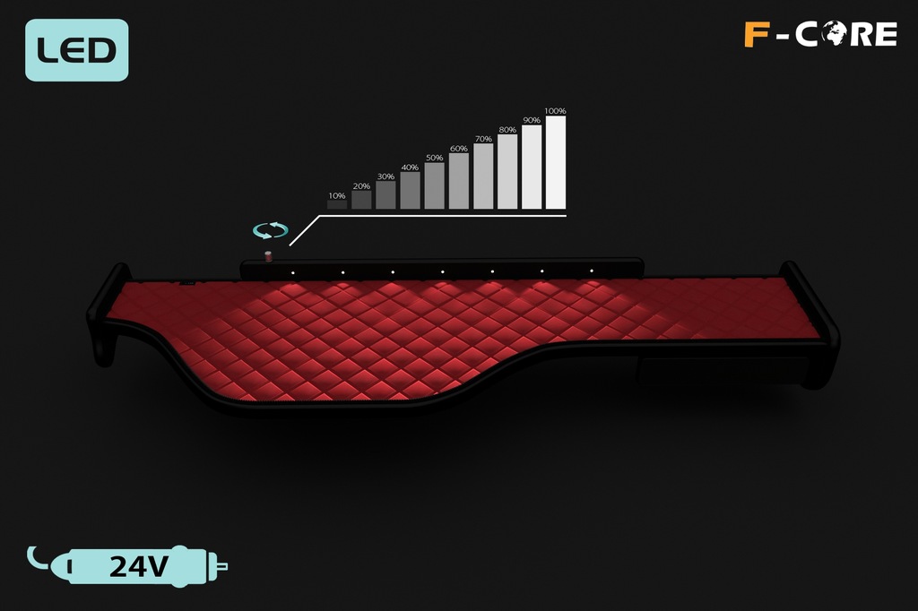 фото №5, Полиця панель приладів tir daf xf 105 07-13 шухляда led tir