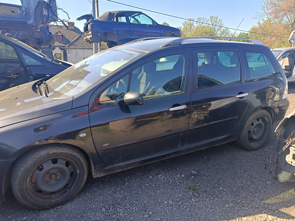 фото №1, Peugeot 307 sw двері задня ліва праве exld