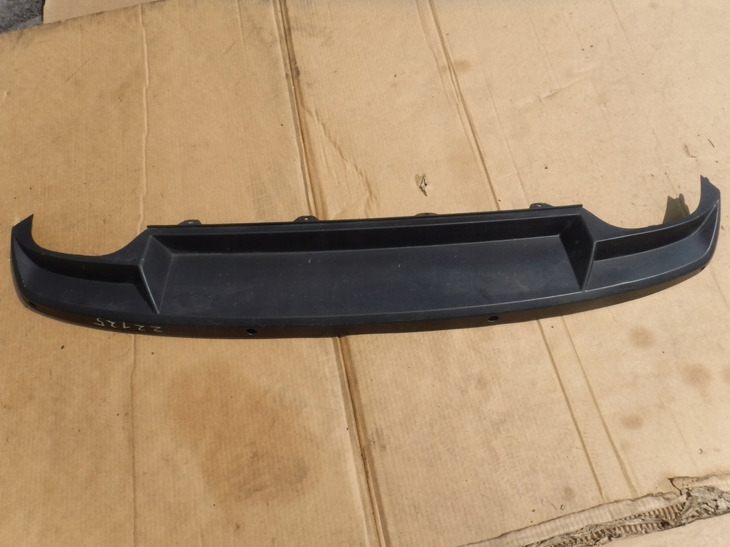 фото №1, Накладка спойлер бампера задня skoda octavia iii