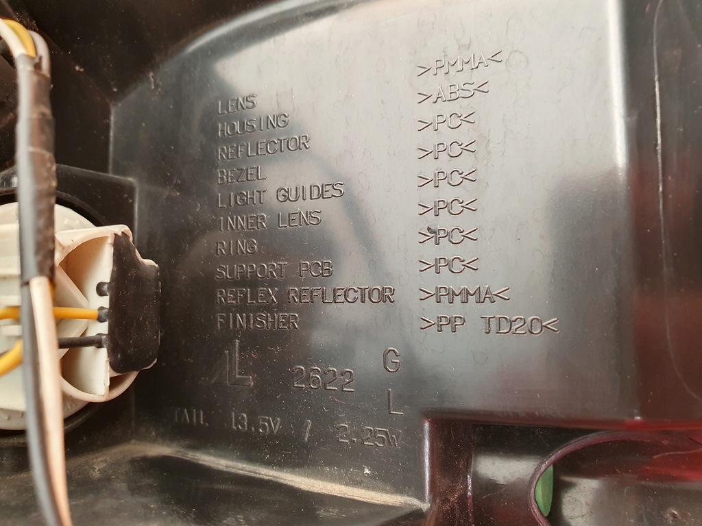 фото №8, Лампа задняя правая левая led citroen ds5