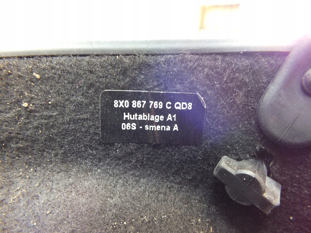 фото №9, Audi a1 8x lift полка багажника 8x0867769c