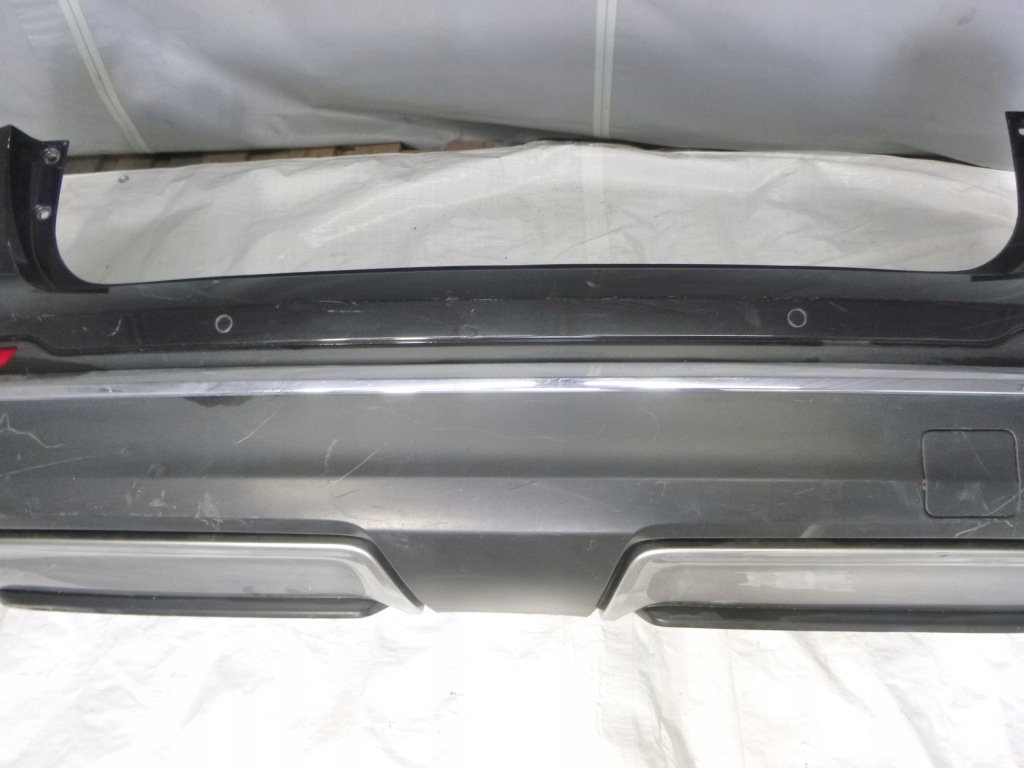 фото №4, Nissan qashqai j11 lift бампер задняя задний хром