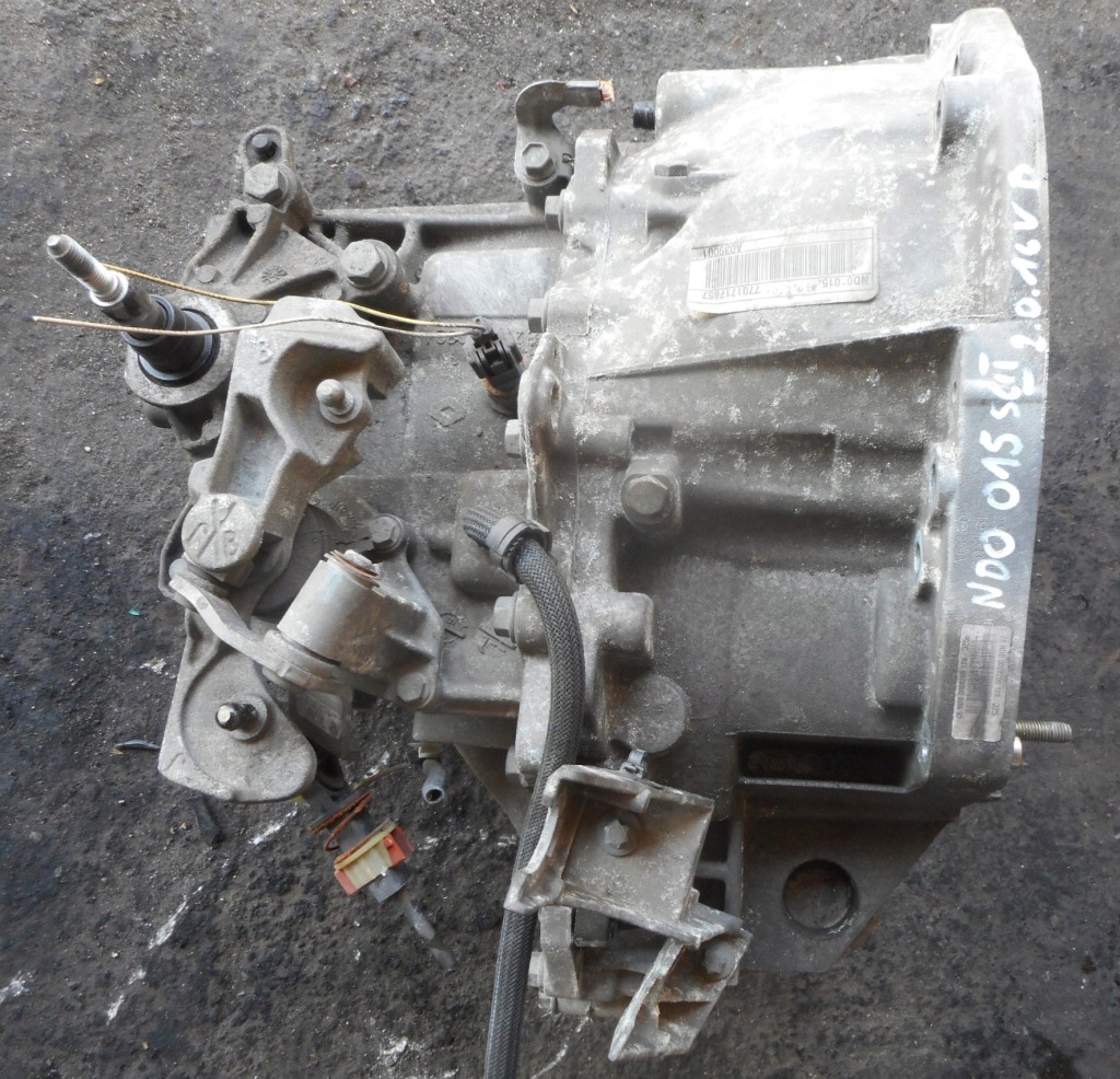 фото №1, Renault scenic ii 2,0 16v коробка передач передач ndo015