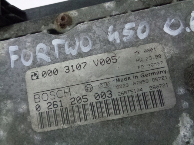 фото №6, Бортовий комп'ютер двигуна корпус фільтра smart fortwo 450 0.6 бензин