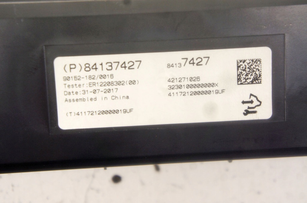 Uq026 opel insignia b модуль блок керування обдув кондиціонера 84137427 в Україні