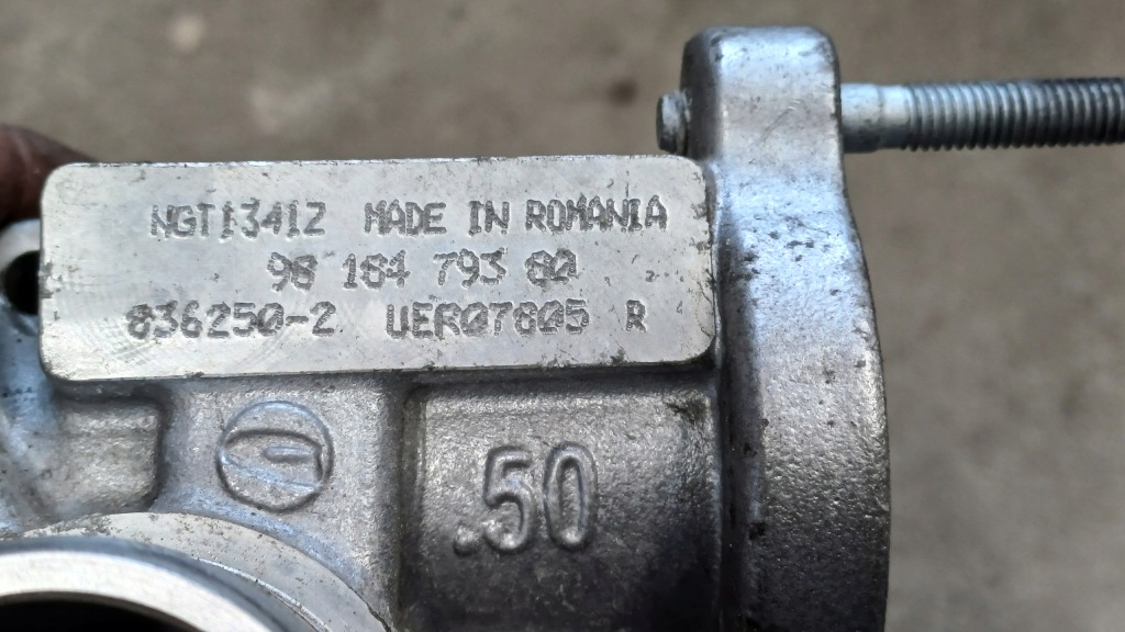 фото №3, Opel crossland 1.2 b турбонагнітач 9818479380