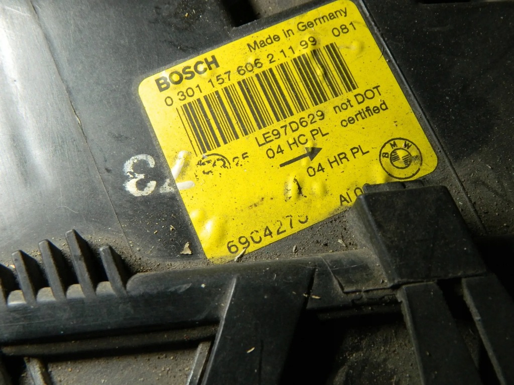 фото №6, Bmw e46 лампа лівий перед 6904279