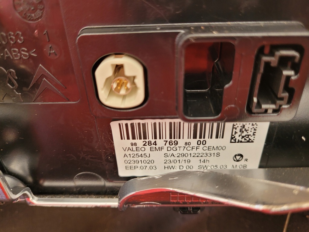 фото №6, Экран дисплей навигации peugeot 308 t9 ii