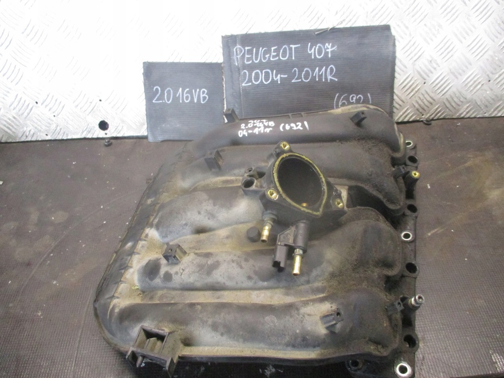 фото №1, Коллектор всасывающий 2.0b 16v peugeot 407 04-07r