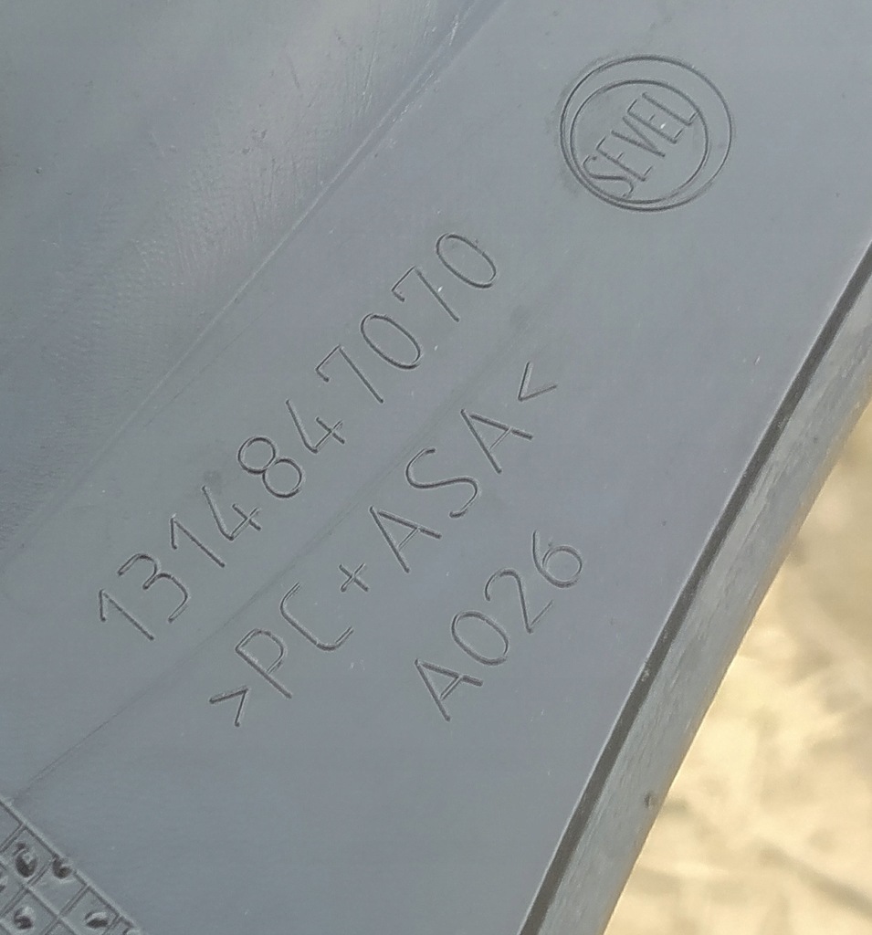 фото №8, Решётка радиатора решётка радиатора бампера peugeot boxer ii lift 2014-... pń