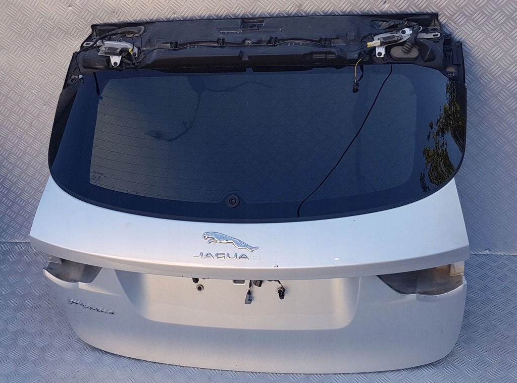 фото №5, Jaguar f-pace f pace x761 крышка багажника задняя задняя стекло 17r as3 rhodium silver