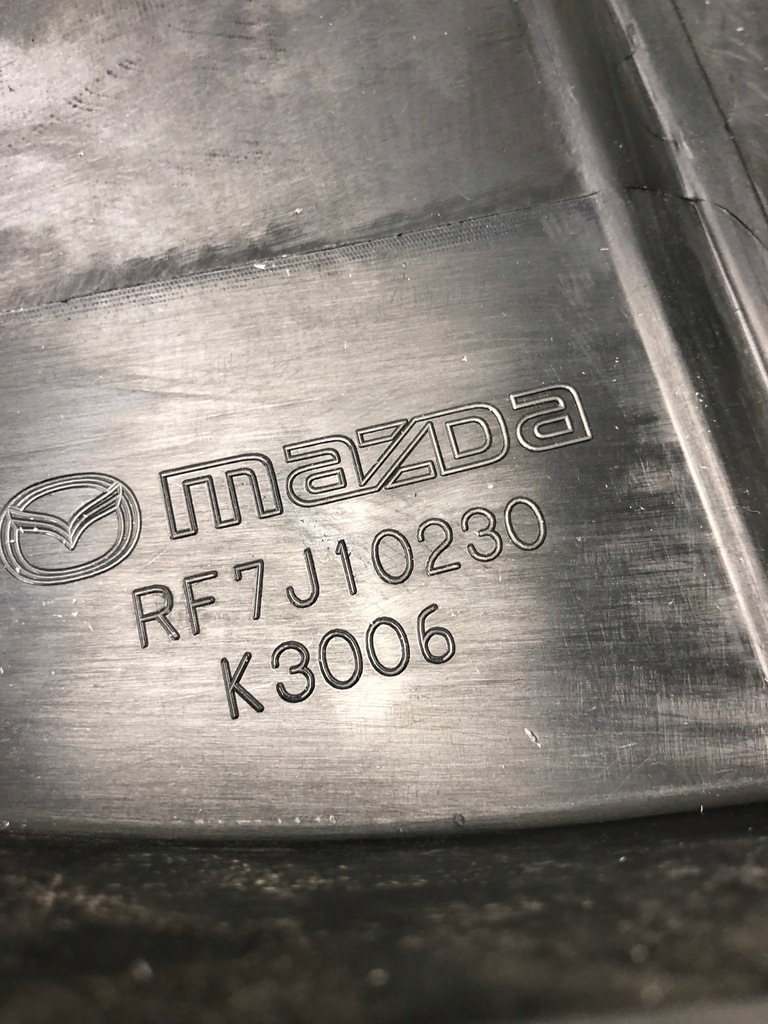 фото №5, Кришка захист двигуна mazda 6 rf7j10230