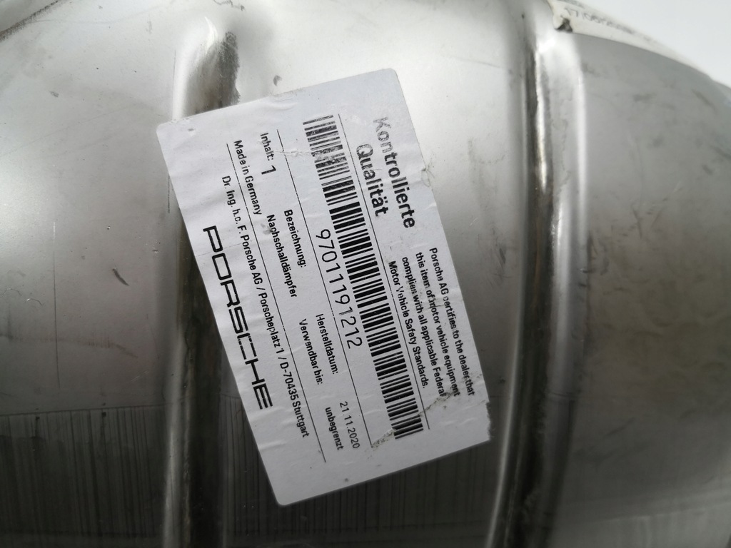 фото №6, Вихлоп гасник porsche panamera hybrid