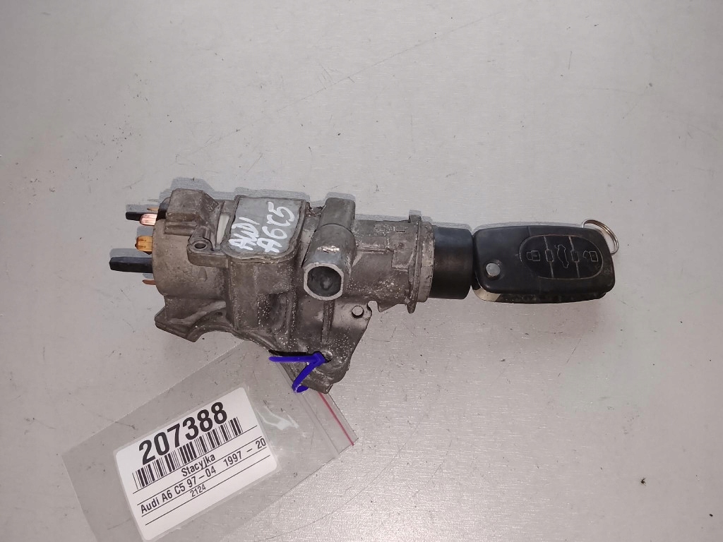 фото №1, Замок зажигания с ключ audi a6 c5