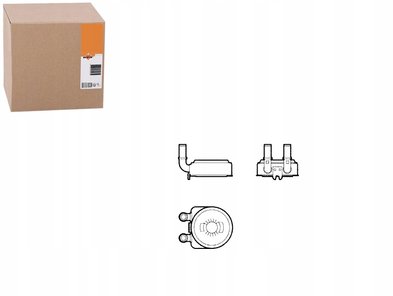 Купить Nrf радиатор масла 31739