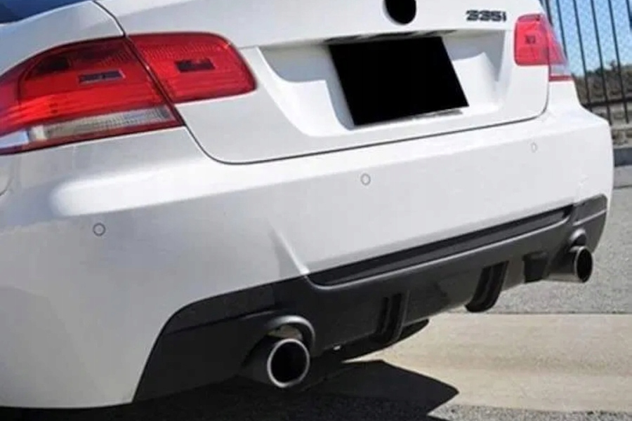 фото №15, Дифузор бампера заднього do bmw 3 e92 e93 2007-2013 спойлер abs тюнінг