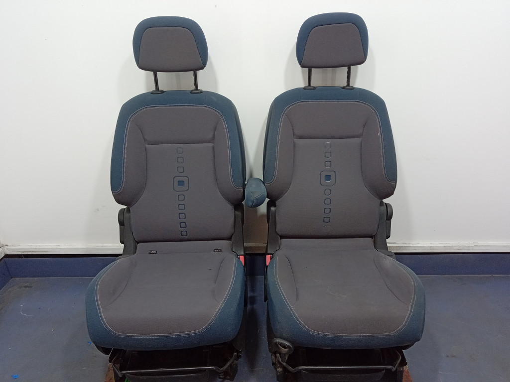 фото №5, Citroen berlingo ii 08- multispace сидіння перед задня 5 осіб комплект