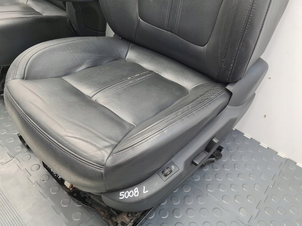фото №10, Peugeot 5008 i сиденья обшивки кожа