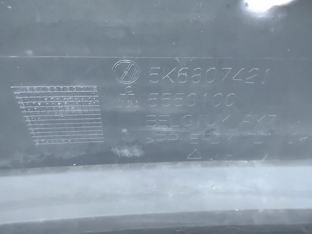 фото №14, Бампер задняя задний vw golf 6 5k6807421