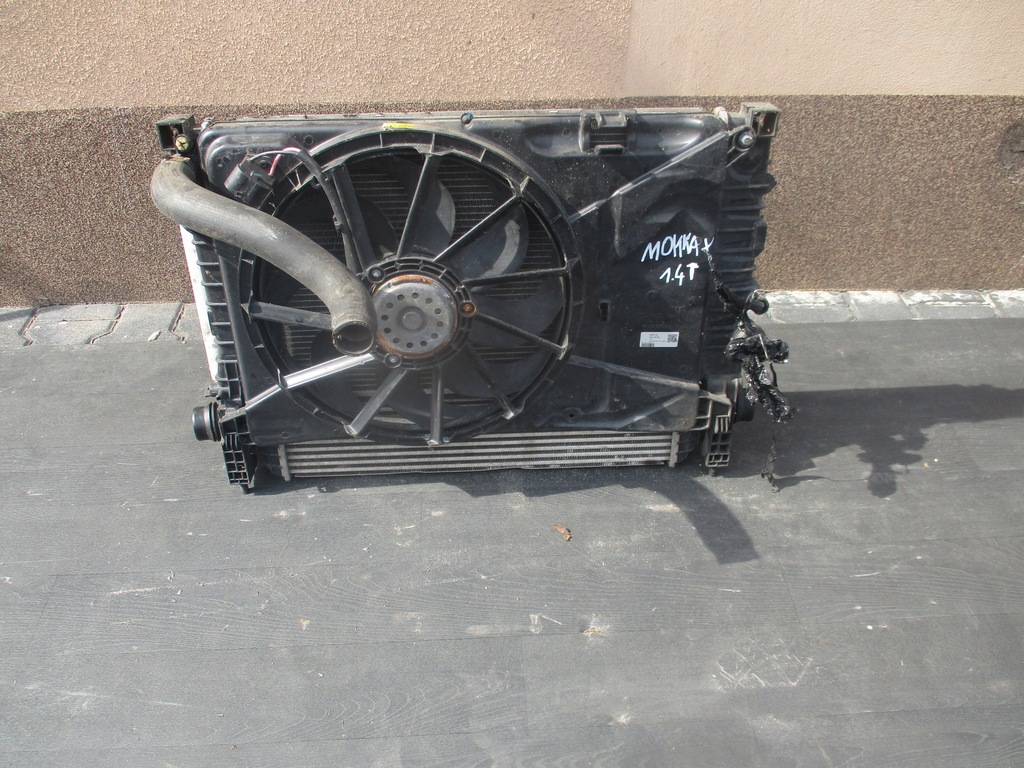 фото №1, Pas передній радіатор opel mokka x 1.4 t комплект