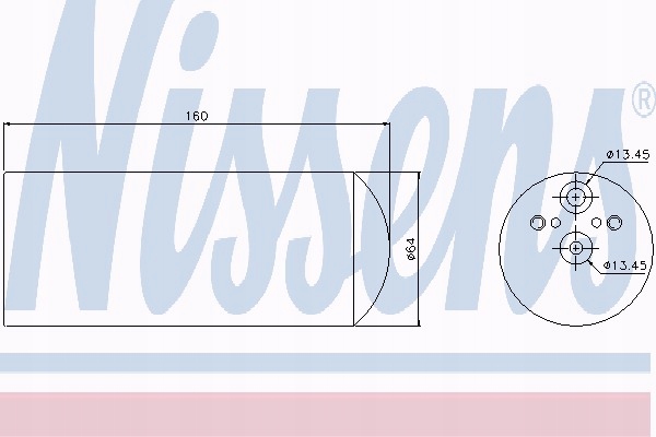 Купить Осушитель кондиционера nissens
