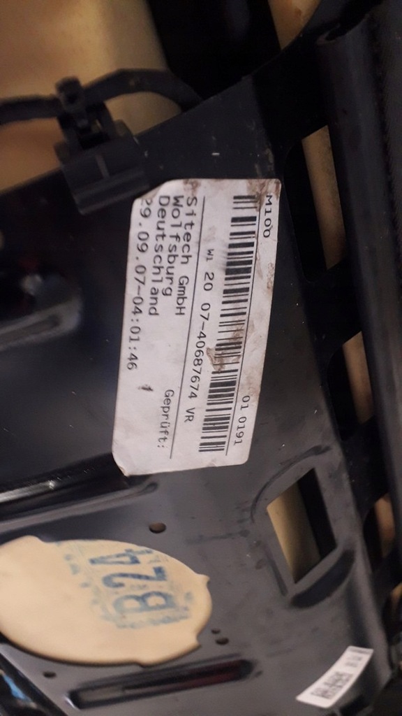 фото №6, Сиденья заднее сиденье комплект vw touran lift 03-10