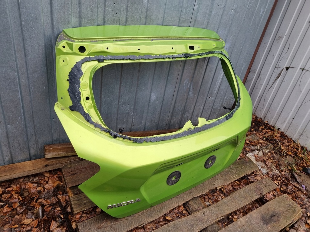 фото №8, Nissan micra k14 крышка багажника задняя задняя крышка