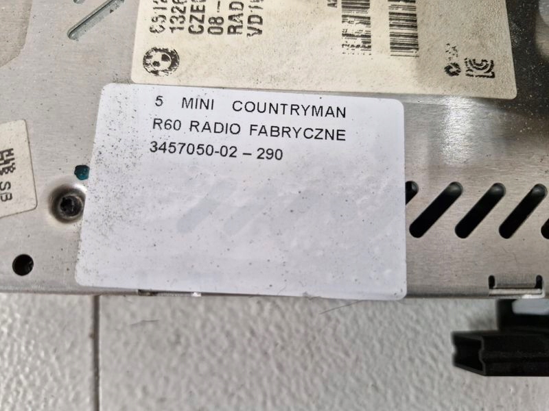 фото №6, Mini countryman r60 радио заводской 3457050-02