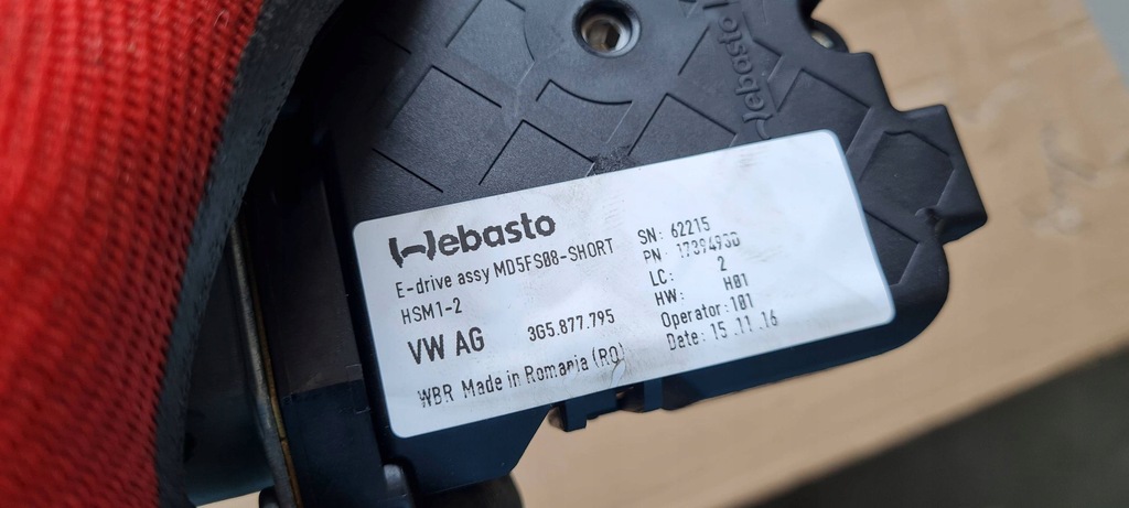 фото №6, S4 b9 8w a5 моторчик люк панорамы 3g5877795 a6 c8 q3 83a