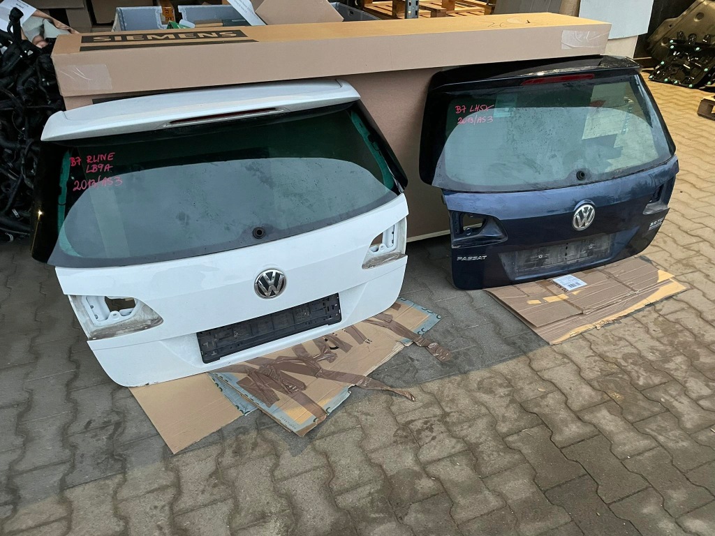фото №15, Vw passat b7 крышка багажника задняя la7w lc7z li7f lb8r lb9a