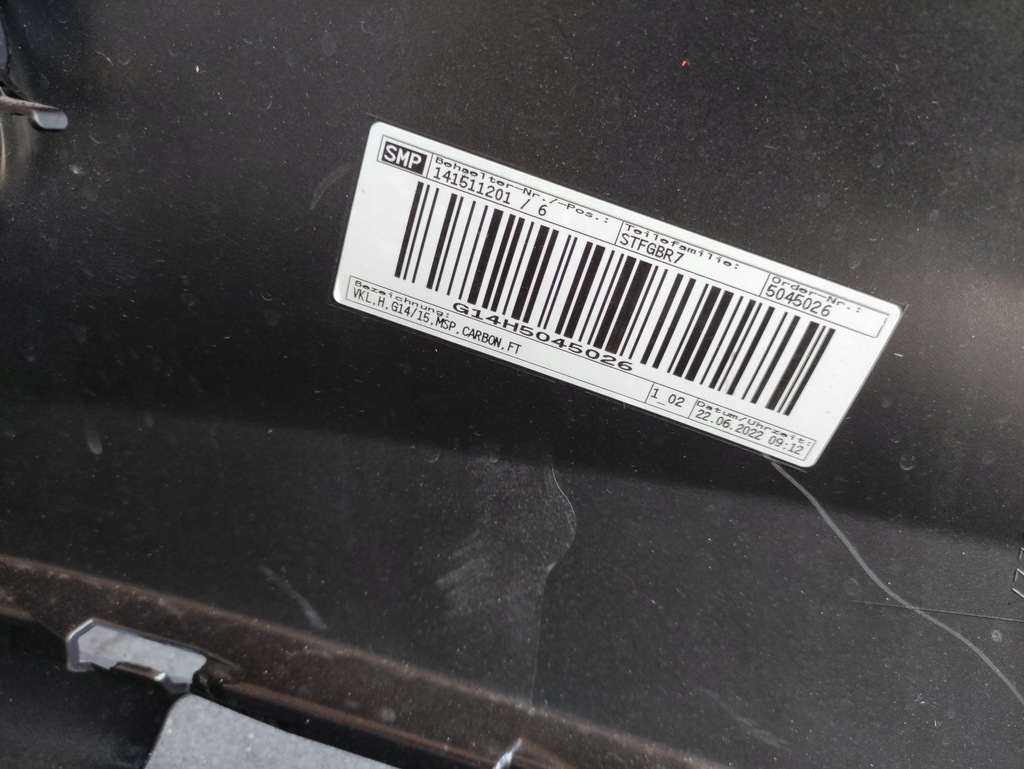 фото №11, Бампер задняя задний m набор bmw 8 g14 g15 цвет 416