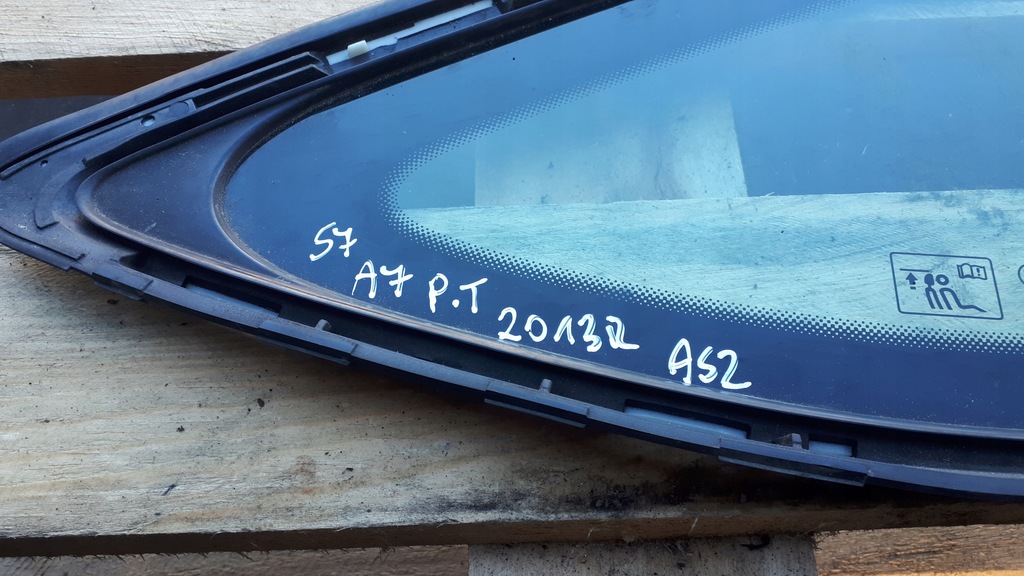 фото №6, S7 4g a7 стекло кузовная правая правый задняя 13r as2