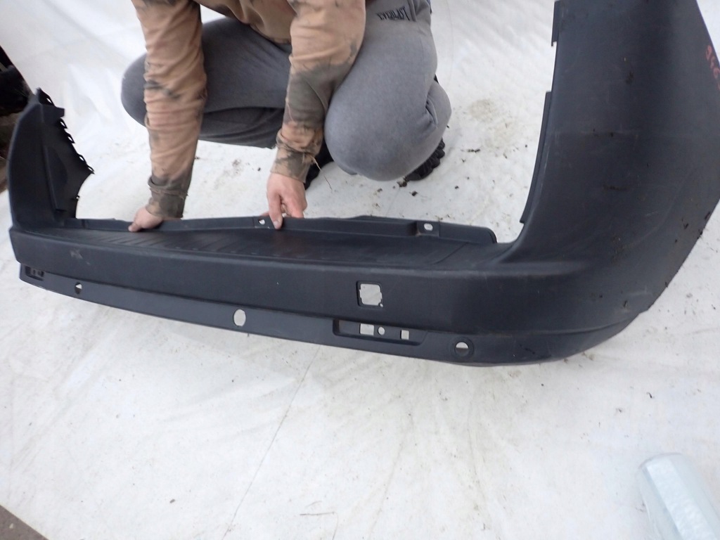 фото №7, Fiat doblo ii combo d 09- бампер задня pdc