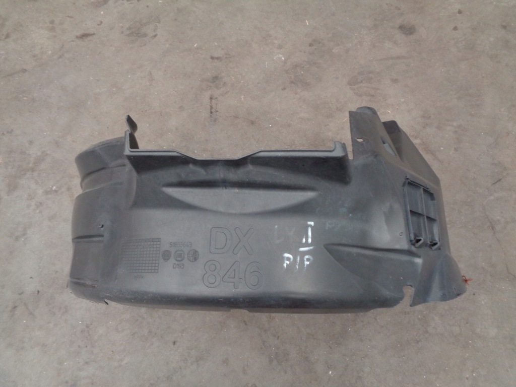 фото №4, Підкрилок 51833643 lancia ypsilon 2 ii 5d 2012- праве передні