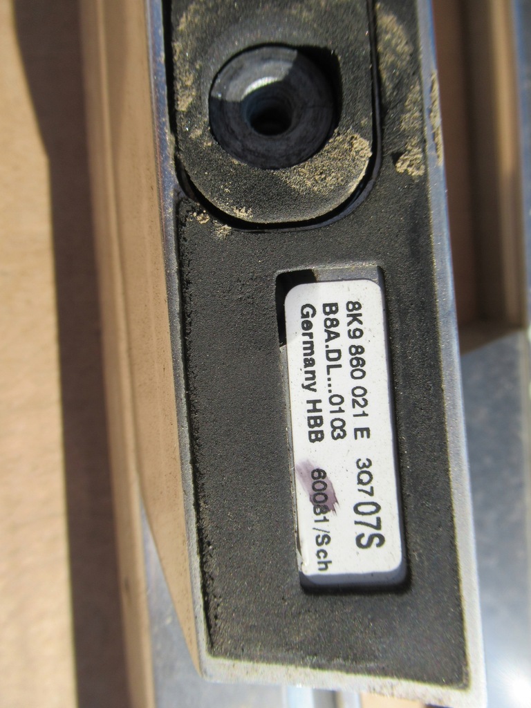 фото №4, Audi a4 b8 allroad рейлинги кровельные комплект хром оригинал