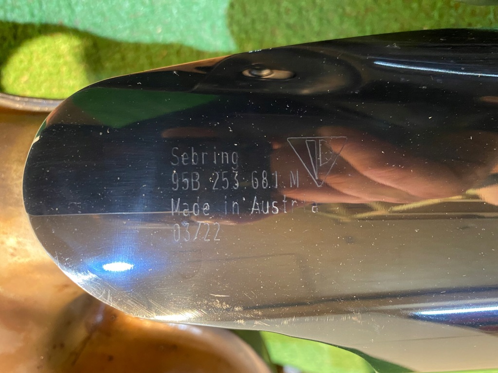 фото №14, Porsche macan 95b вихлоп гасник кінцевий лівий