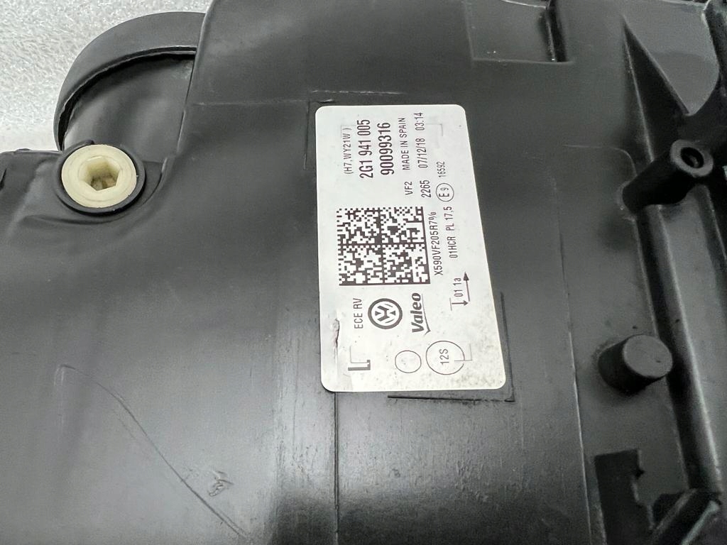 фото №14, Vw polo 2g обычная лампа левая правая