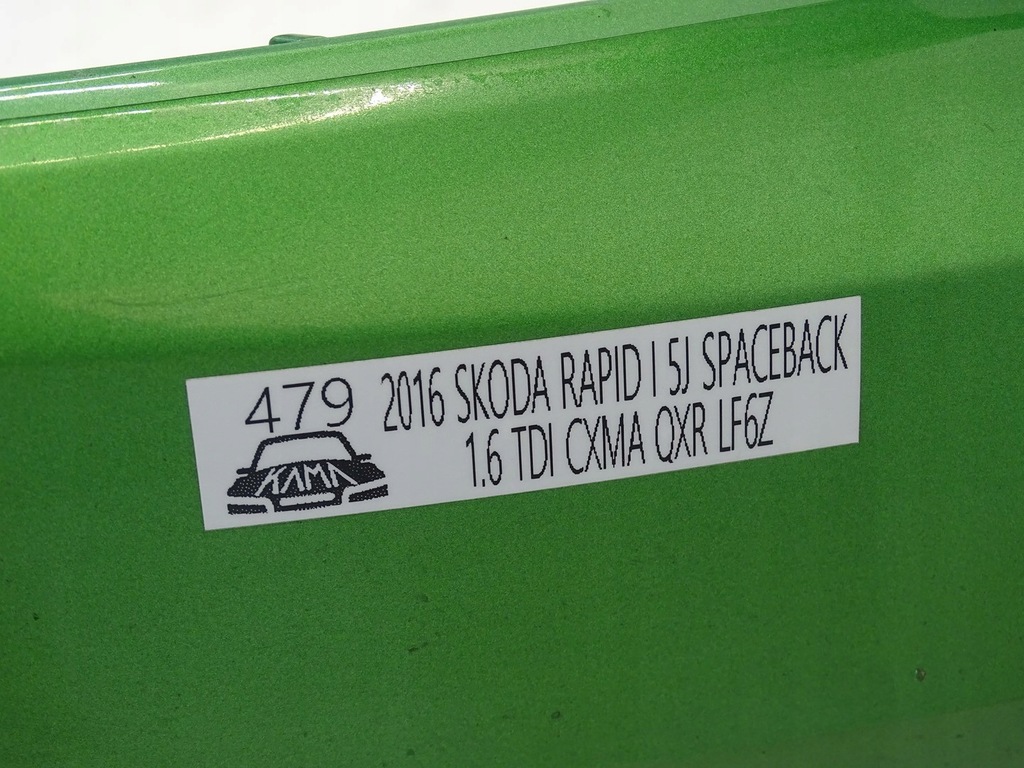 фото №16, Kpl бампер перед передний skoda rapid i 5j 12-17r lf6z