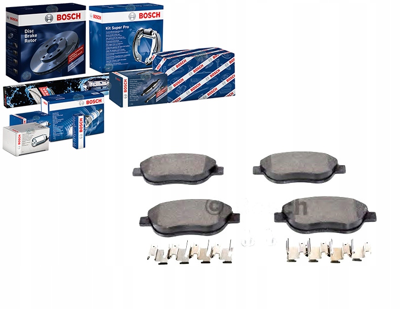 Купить Тормозные колодки тормозные передок  986 494 074 bosch fiat