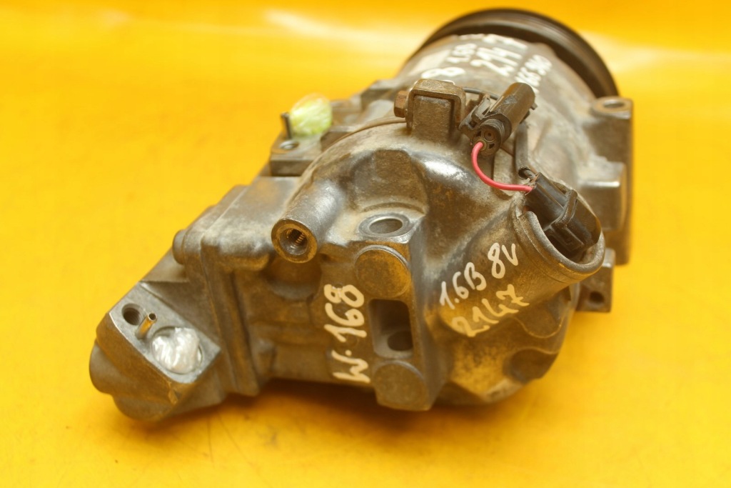 фото №10, Компрессор кондиционера mercedes w168 a klasa 166.940 1.6 b 8v 447220 8365