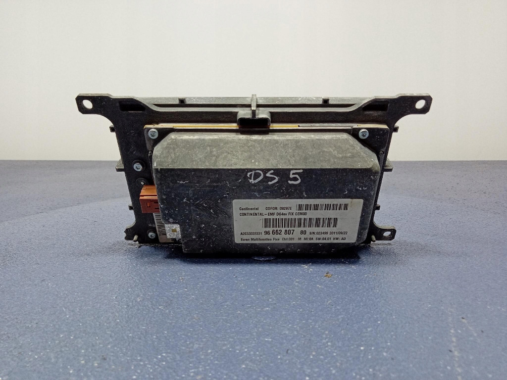 фото №3, Citroen ds5 дисплей екран радіо gps 9666280780
