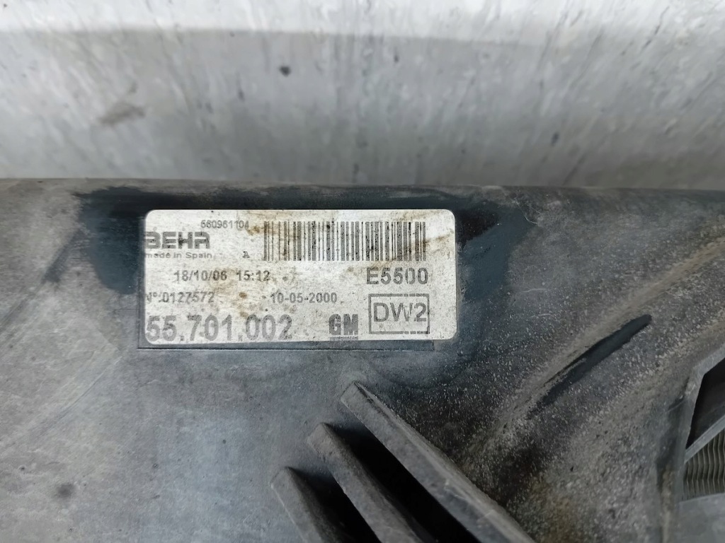 Радіатор води з вентилятор opel corsa d 55701002 55701408 55701410 1.2 Недорого