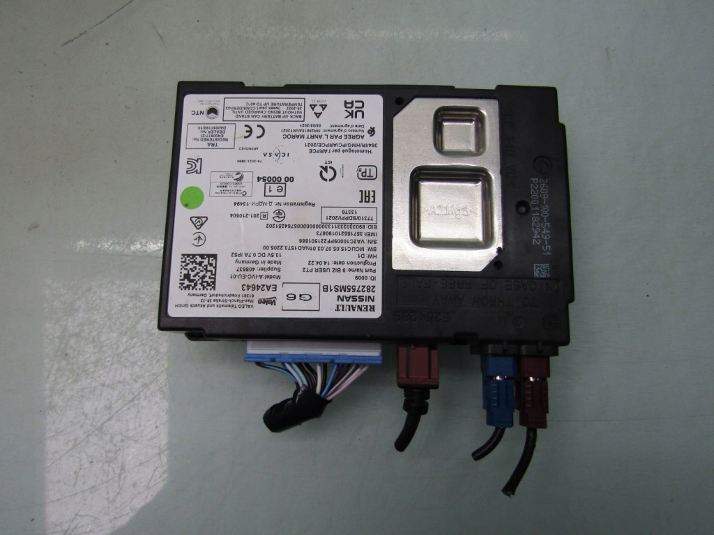 фото №1, X-trail iv t33 22r блок управления модуль ecall sos 282755ms1b