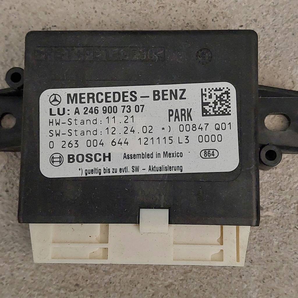 фото №1, Mercedes b klasa w246 модуль pdc a2469007307