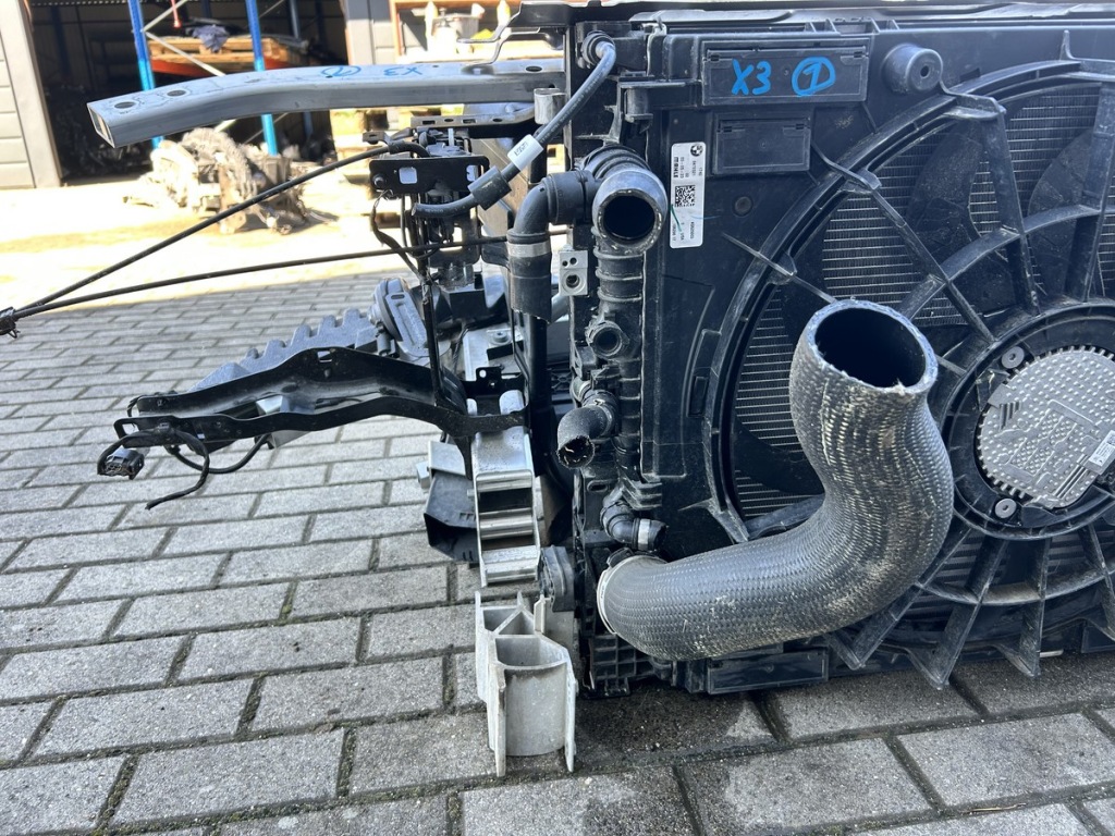 фото №9, Bmw x3 g01 x4 g02 lci lift pas передний 2.0d усилитель балка радиатор