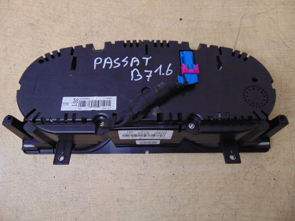 фото №7, Лічильник приладова панель vw passat b7 1.6 europa 3aa920870a