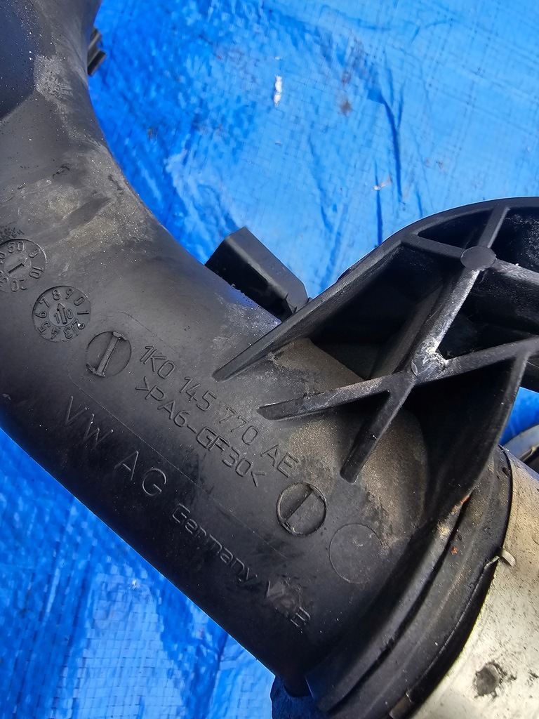 фото №5, Vw golf vi 2.0 tdi 2011 шланг воздуха 1k0145770ae