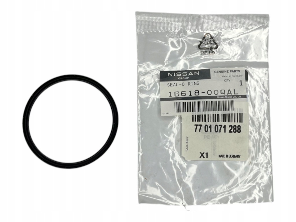 фото №1, Оригінальний номер прокладка трубка повітря renault scenic iii 1661800qal 7701071288