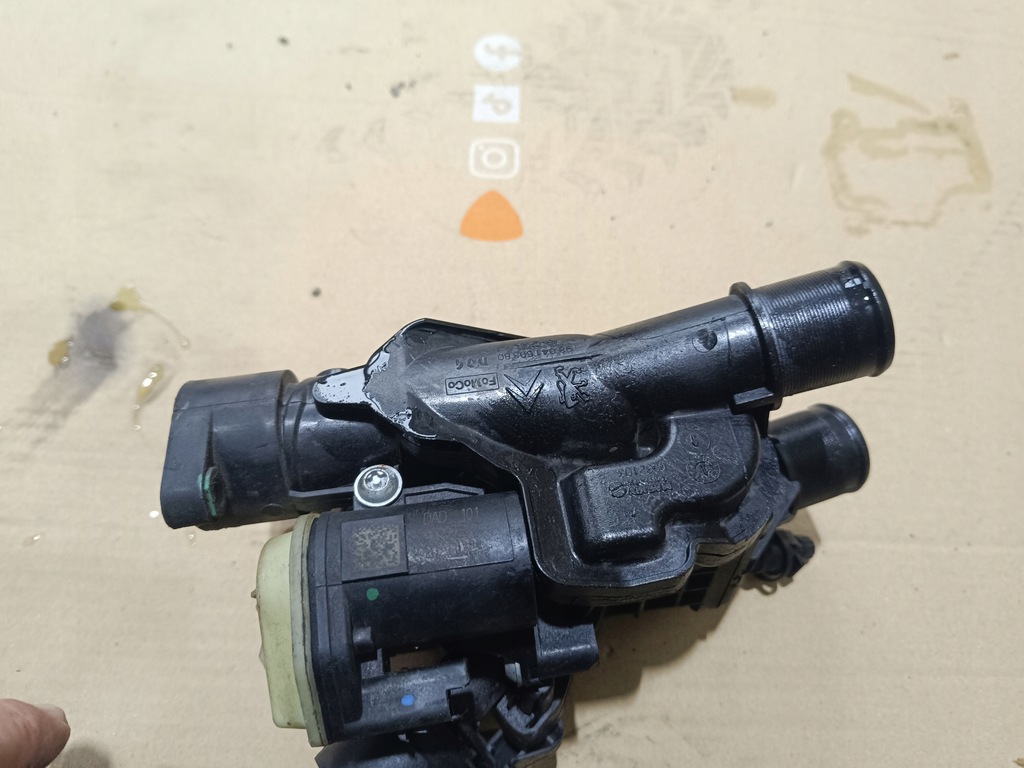 фото №5, 9804160380 корпус термостата 2.0 blue hdi